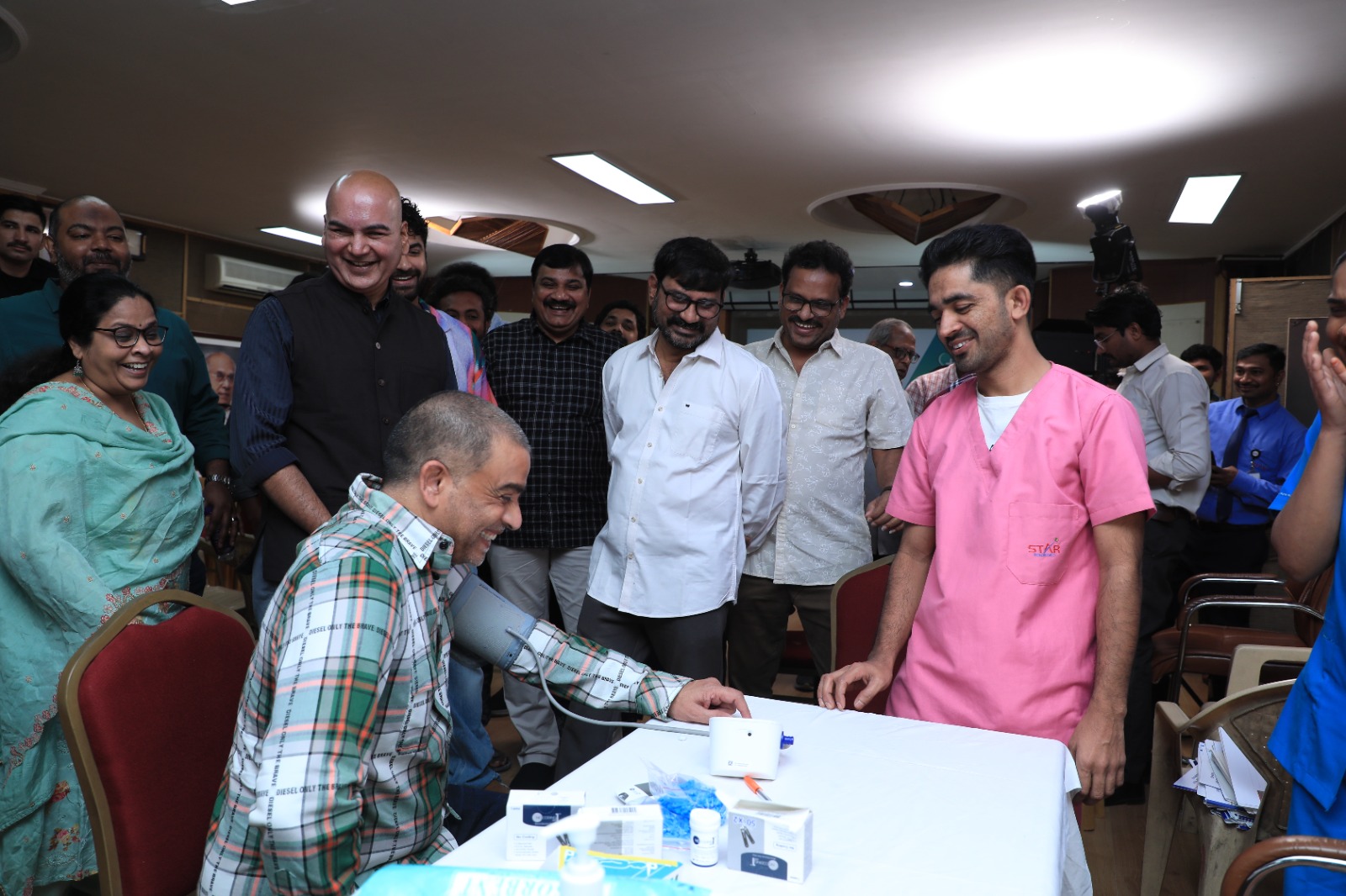 TFJA Conducted Health Camp