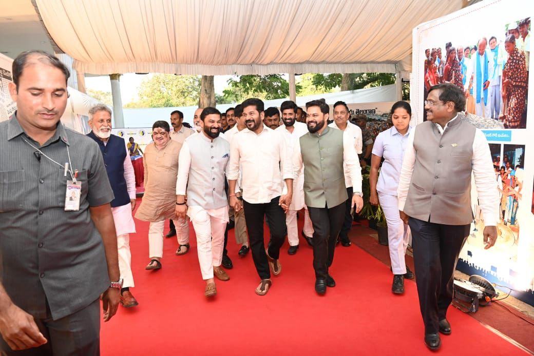 Telangana CM Revanth Reddy Launched Vijaya Telangana Book Authored By Devender Goud