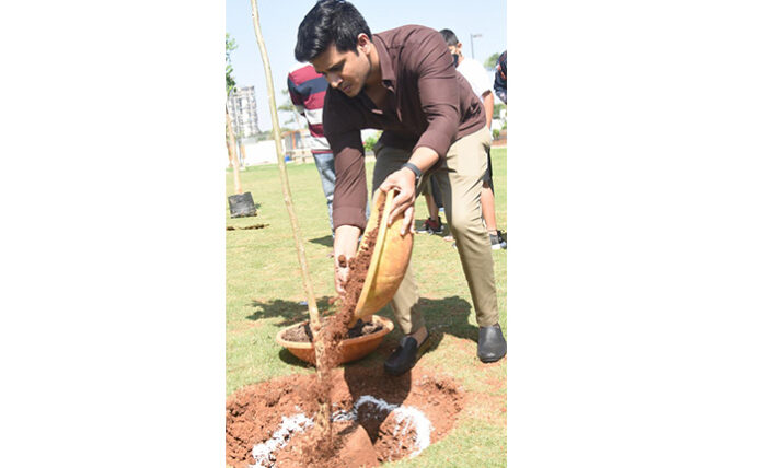 Nikhil about green india challenge