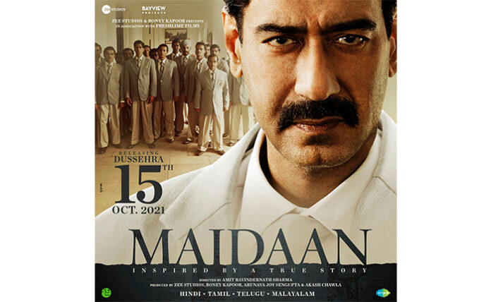 Ajay Devgn's 'Maidaan' To Release On 15th October 2021