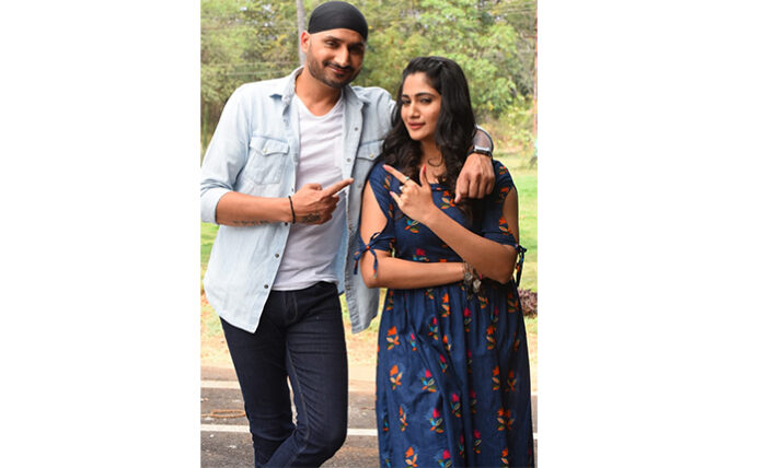 AN Balaji acquied the rights of Action king Arjun and Crickter Harbhajan Singhs Friendship film