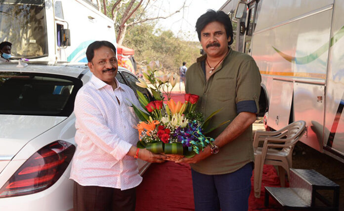 Powerstar Pawan Kalyan about Producer AM Rathnam