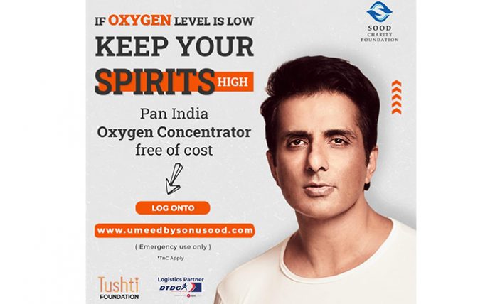 Pan-Indian Level Oxygen Concentrators Distribution By Sonu Sood !!!