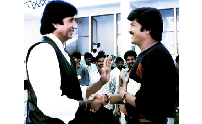Big B Amitabh Bachan unveiled Jaya Jaya Maha veera from Mohan Babu's son of india