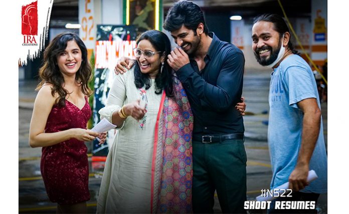 Naga Shaurya, Anish Krishna, IRA Creations Film’s Shoot Resumes
