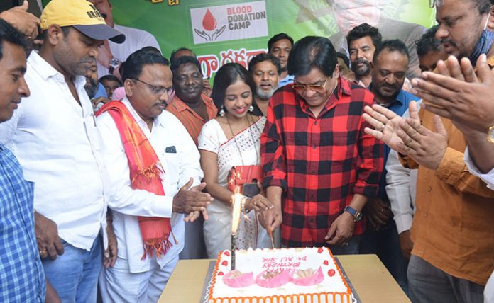 Comedian Ali Birthday celebrations