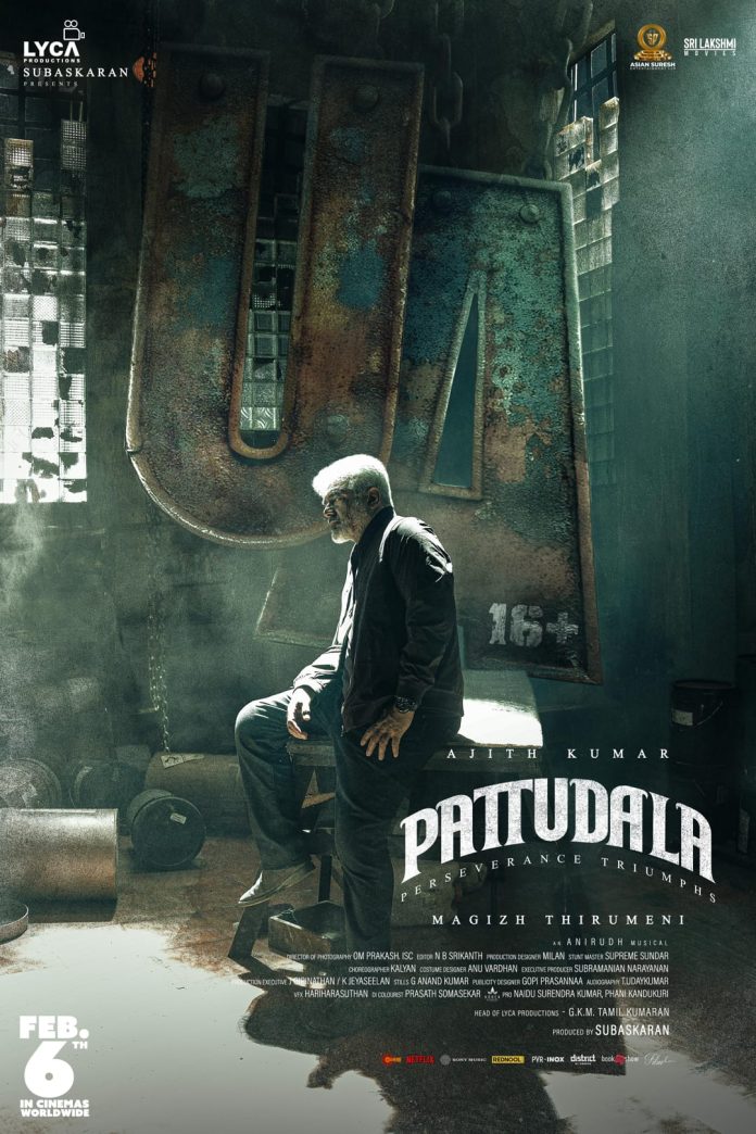 Pattudala-UA-poster_01 Ajith Kumar Pattudala Censor Poster