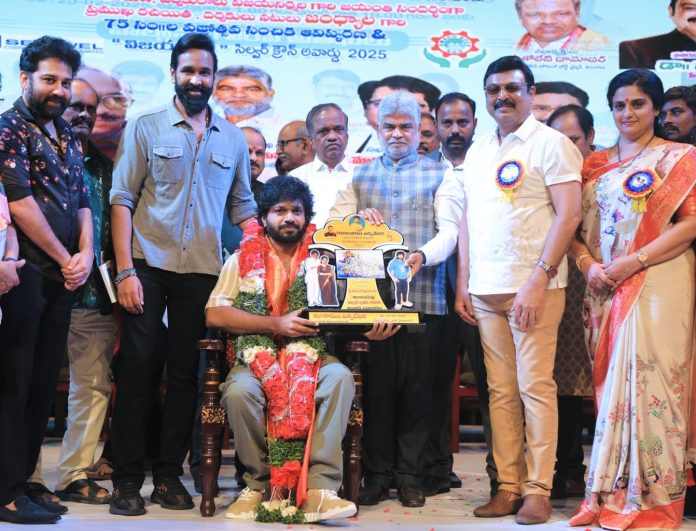 VijayaKrishna Silver Crown To Anil Ravipudi