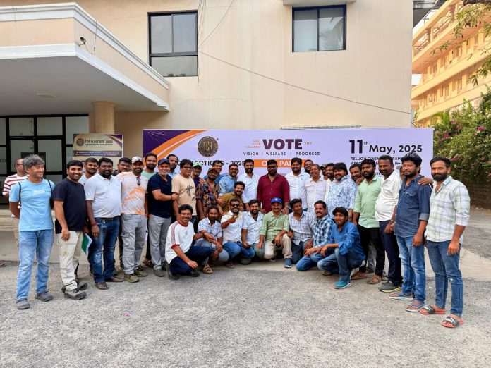 PG Vinda As President For Telugu Cinematographers Association (1) PG Vinda As President For Telugu Cinematographers Association