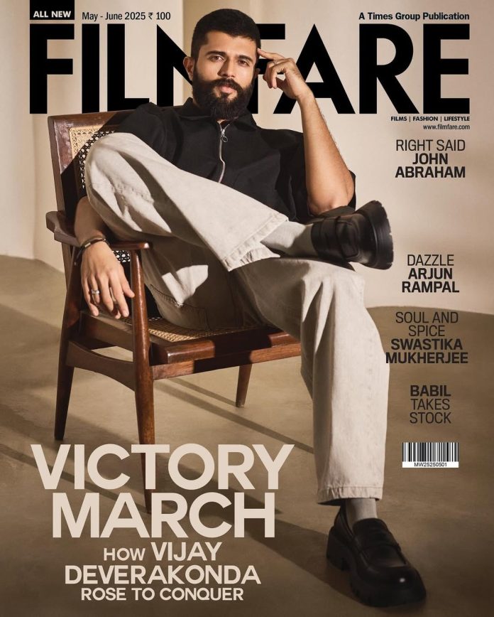 Vijay Deverakonda On Filmfare March Edition (6) Vijay Deverakonda On Filmfare March Edition