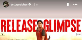 Prabhas Wishes Ghaati