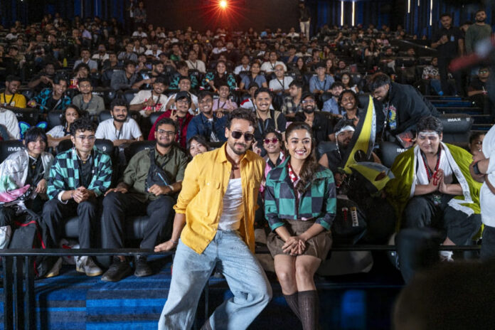 Rashmika Mandanna & Tiger Shroff at Demon Slayer Kimetsu No Yaiba Infinity Castle screening in Mumbai Rashmika Mandanna & Tiger Shroff at Demon Slayer Kimetsu No Yaiba Infinity Castle screening in Mumbai