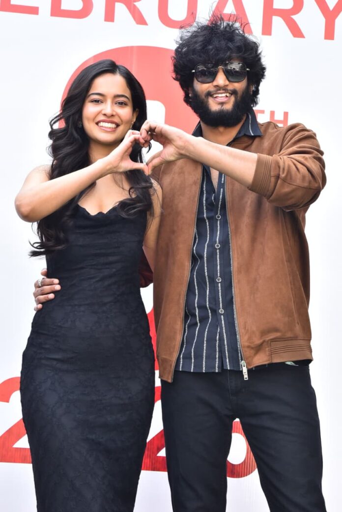 Chandra Hass Meghna Mukherjee In Barabar Premistha Movie Promotions