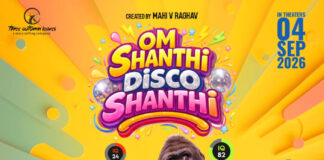 Om Shanthi Disco Shanthi Title, Motion Poster Released
