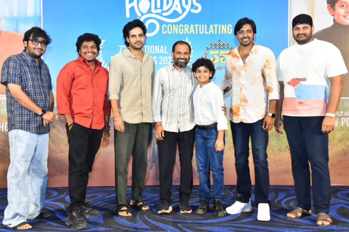 Summer Holidays Team Congratulates the Team of 35 Chinna Katha Kaadu Summer Holidays Team Congratulates the Team of 35 Chinna Katha Kaadu