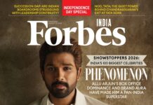 Allu Arjun On Forbes India