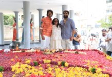 నాన్నగారికి అందరూ ఆశీర్వదించినట్లే నన్ను కూడా ఆశీర్వదించాలని కోరుకుంటున్నాను: మేఘాంశ్ శ్రీహరి Meghamsh Srihari Aasmaan First Look Launch On Srihari Birth Anniversary