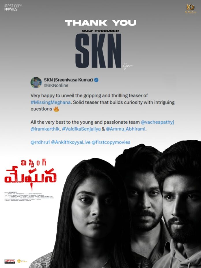 Missing Meghana Teaser Launched