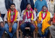 ఎన్నికల్లో శ్రామిక ప్యానల్ ఘనవిజయం– అధ్యక్షునిగా మూడో సారి కొయ్యలమూడి రాకేష్. ఎన్నికల్లో శ్రామిక ప్యానల్ ఘనవిజయం– అధ్యక్షునిగా మూడో సారి కొయ్యలమూడి రాకేష్.