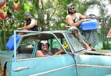 శోభారాణి గరిమెల్ల నిర్మాణంలో కార్తీక్ గరిమెల్ల తెరకెక్కిస్తున్న ‘ముగ్గురు కోతులు’ టైటిల్ సాంగ్ రిలీజ్ ‘Mugguru Kothulu’ Title Song Released