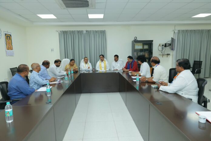 TTD Chairman's Meeting with SVBC Officials (3) TTD Chairman's Meeting with SVBC Officials