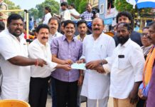 Vedavyas Team Paid Visit And Sought Blessings From Khairathabad Ganesh