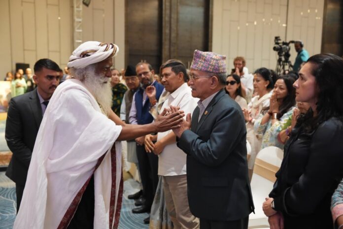 sadguru contributed one crore to nepal flood relief fund (1) sadguru contributed one crore to nepal flood relief fund