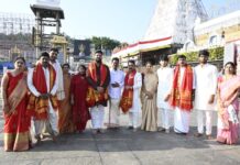 AP FDC Chairman Bharat Bhushan Offers Prayers at Tirumala