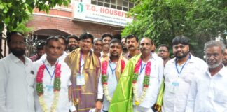 Brahmananda Goparaju Won In The Telangana State Cooperative Housing Society Federation Limited Elections