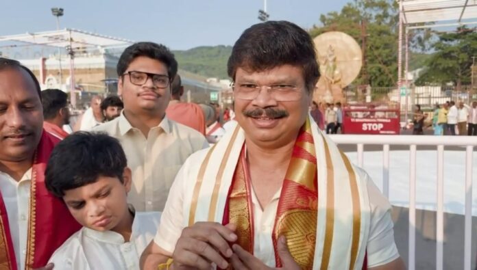 Director Boyapati Sreenu Visits Tirumala Director Boyapati Sreenu Visits Tirumala