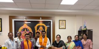 SVBC Employees Thank Chairman Sridhar Varma
